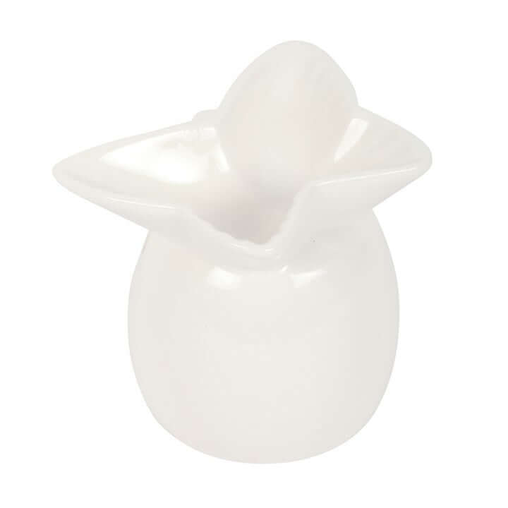 🦋 White Butterfly Oil Burner