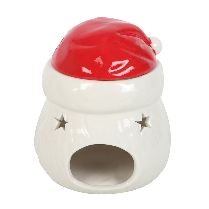 Cheerful Santa Claus Shaped Oil Burner and Wax Warmer adds a jolly festive touch to your home decor.