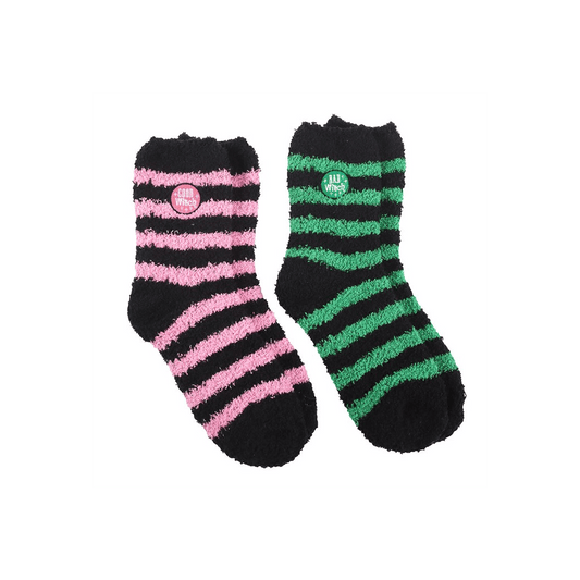 Good Witch & Bad Witch Fluffy Socks Gift Set of 2 Pairs