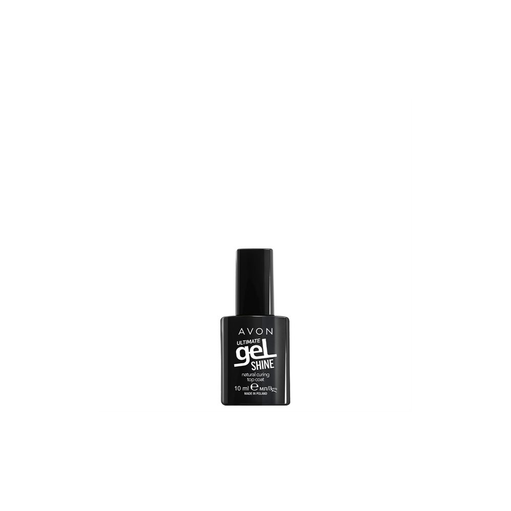 Avon Ultimate Gel Top Coat 10ml - Chip Resistant Glossy Nail Finish