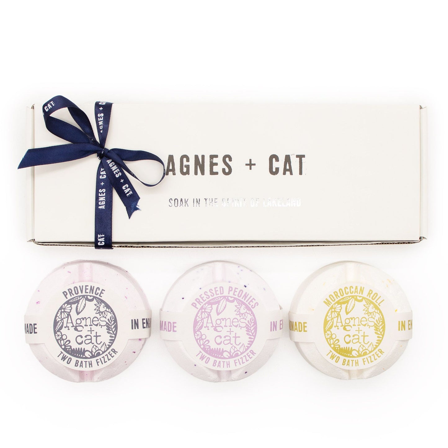 Agnes + Cat Secret Garden Vegan Bath Fizzer Gift Set