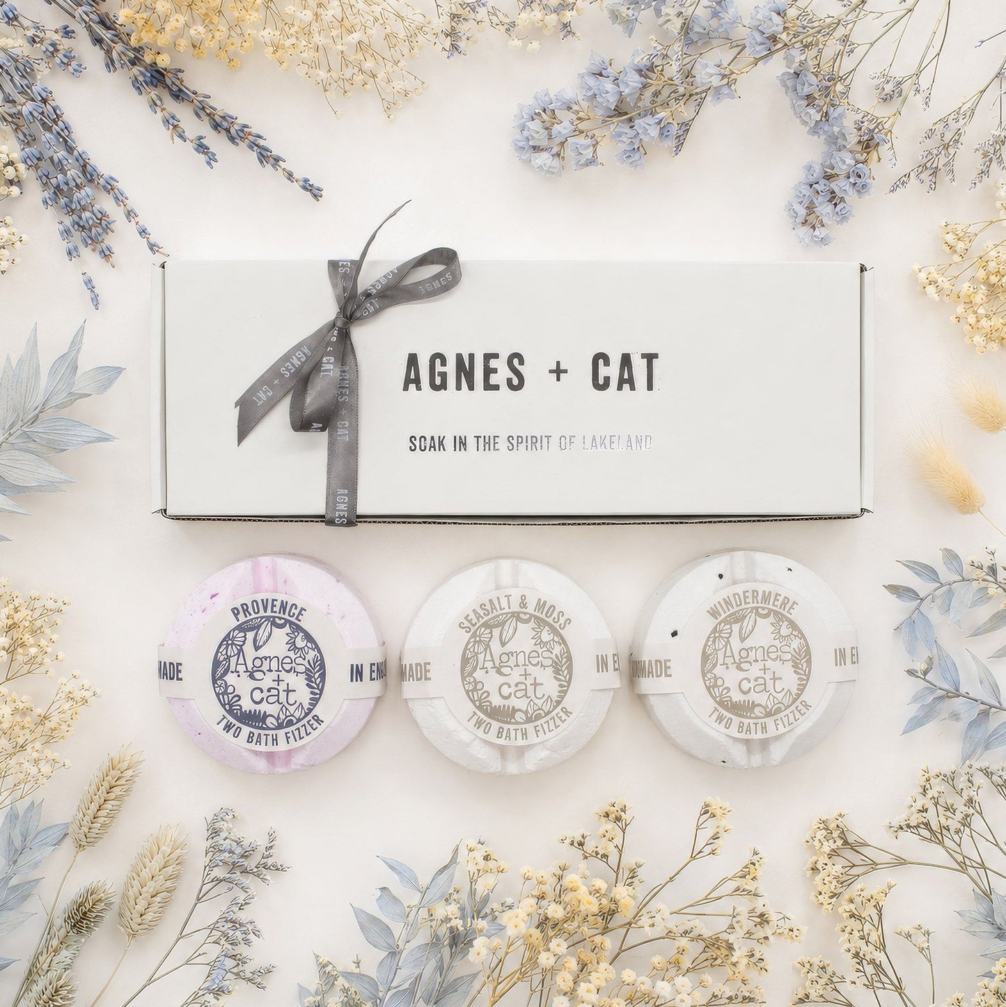 Agnes + Cat Signature Fragrance Vegan Bath Fizzer Gift Set