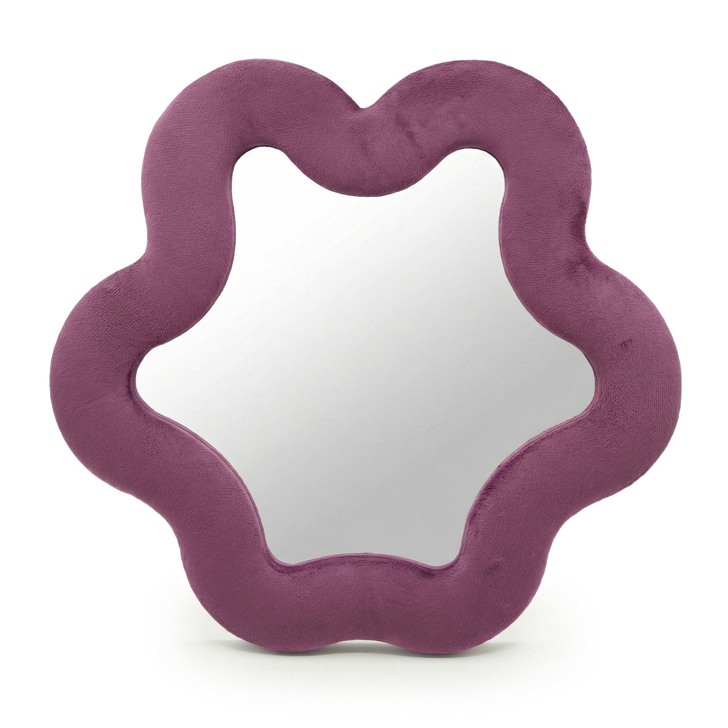 ⭐ Soft Squiggly Mirror Star Mauve