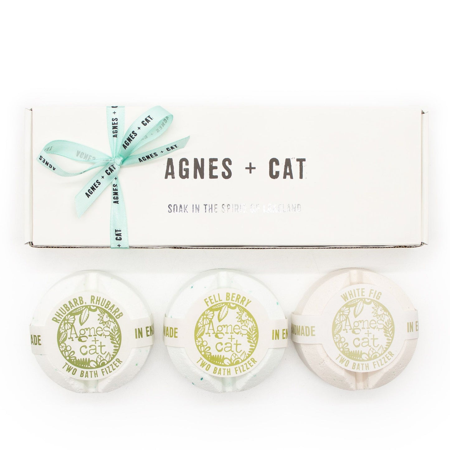 Agnes + Cat Berry & Fig Vegan Bath Fizzer Gift Set