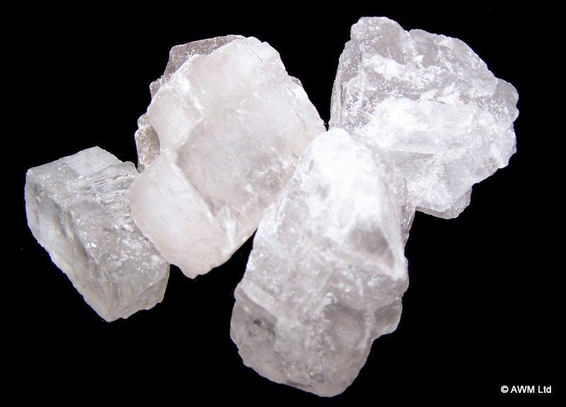 White Crystal Himalayan Chunks 1KG – Pure natural salt crystals from Himalayan salt, AWM Ltd
