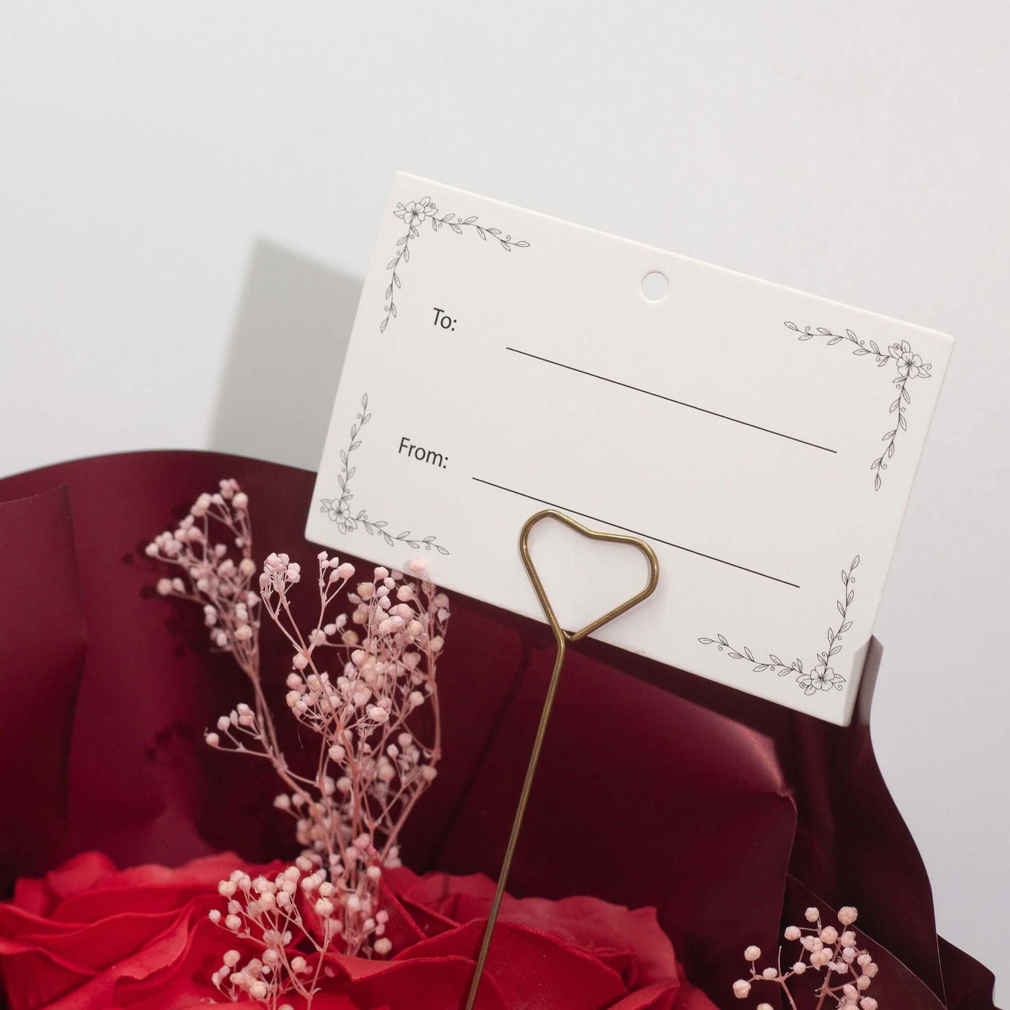 Large Red Roses Bouquet Love Is Eternal Gift Set