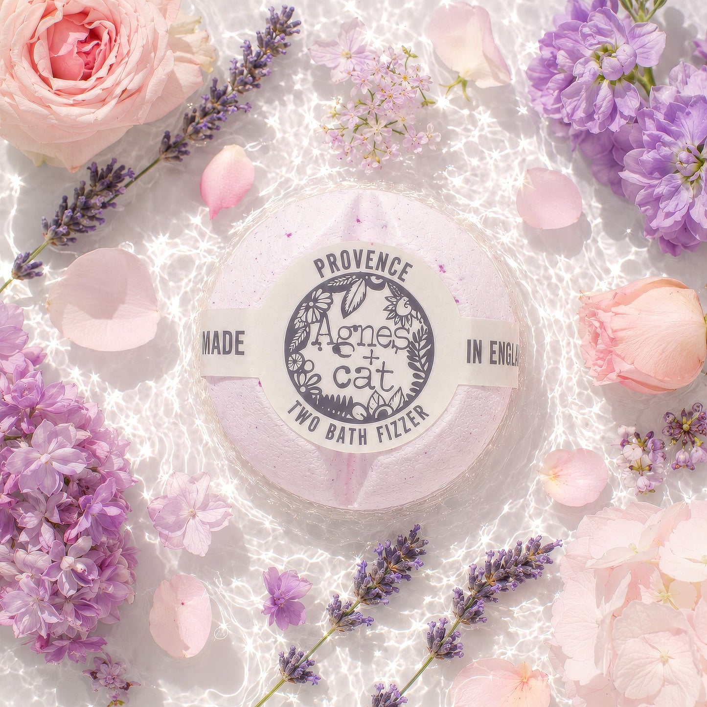 Agnes + Cat Secret Garden Vegan Bath Fizzer Gift Set