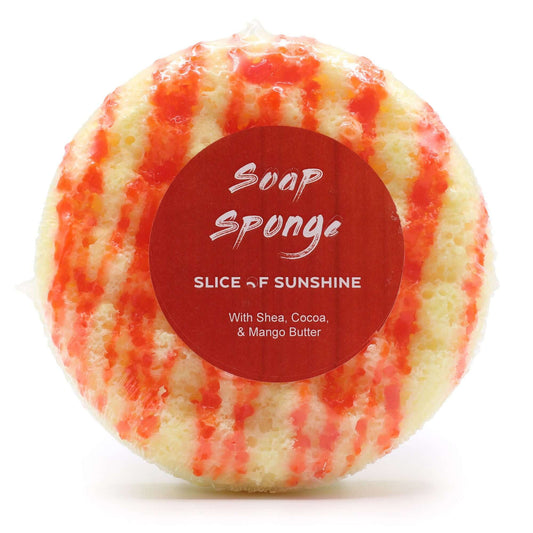 citrus soap sponge slice of sunshine