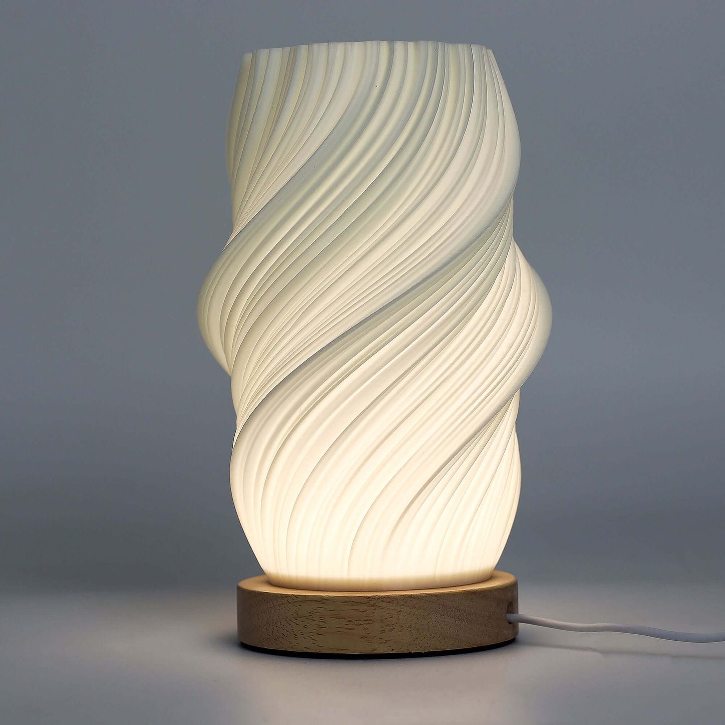 💡 New Wave Lamp USB Cloud Twisted