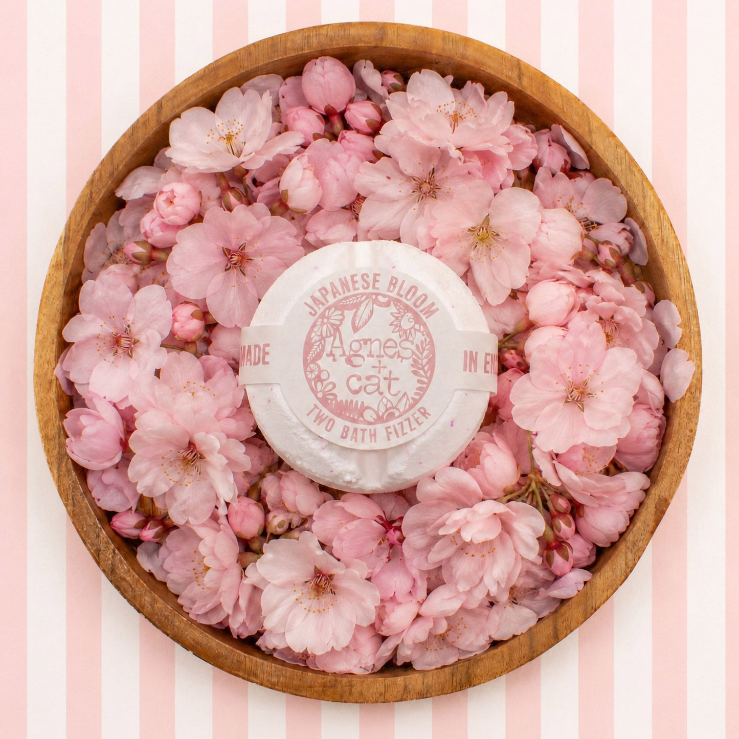 Agnes + Cat Floral & Citrus Vegan Bath Fizzer Gift Set