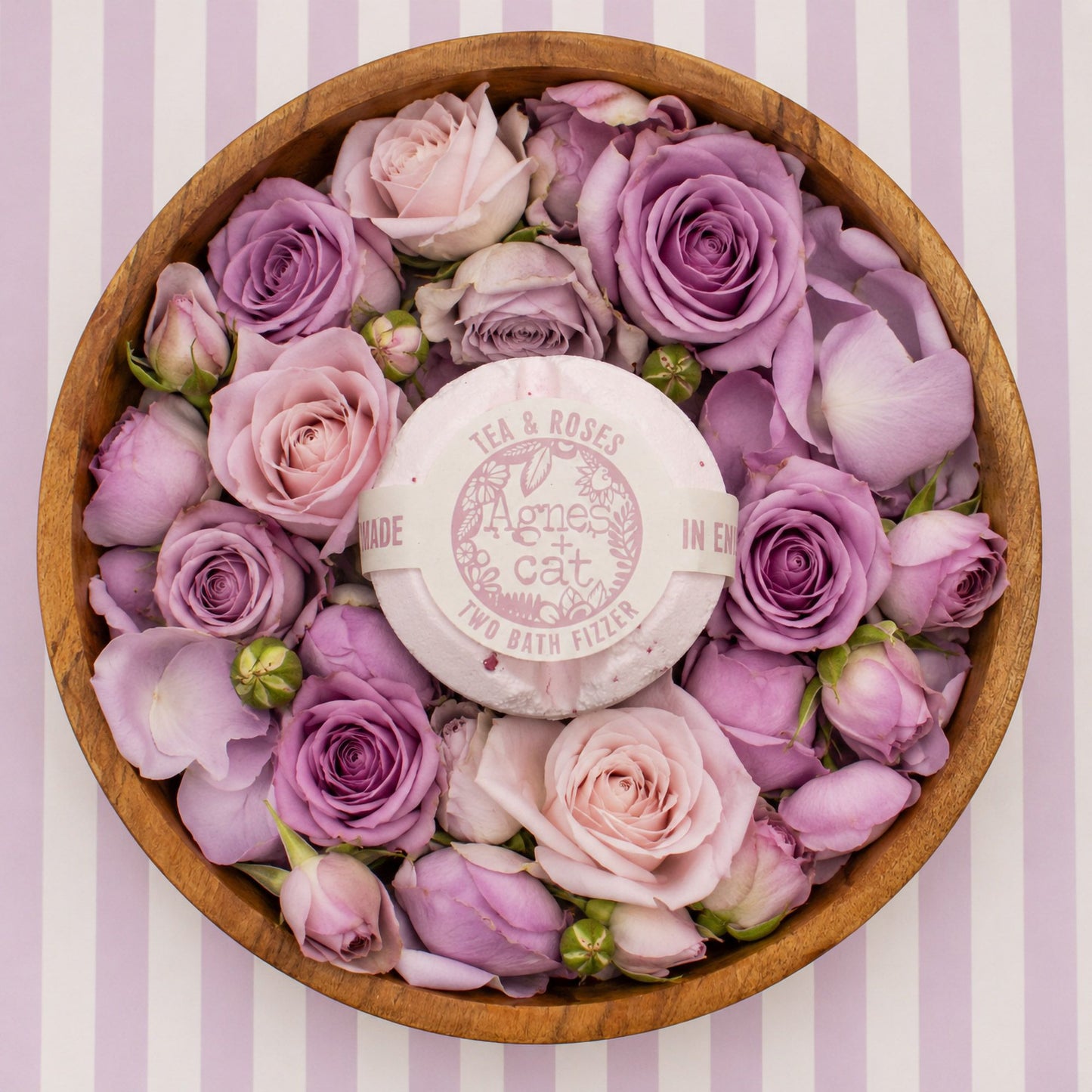 Agnes + Cat Floral & Citrus Vegan Bath Fizzer Gift Set