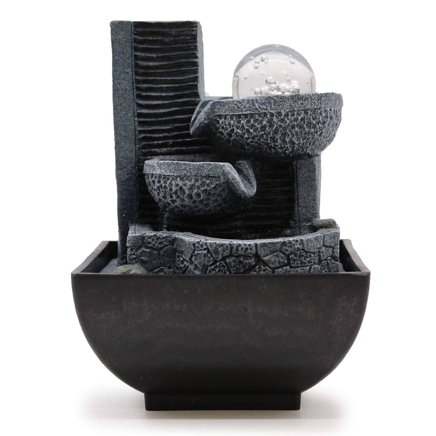 Tabletop Water Feature Pouring Pots Cascade Indoor Fountain