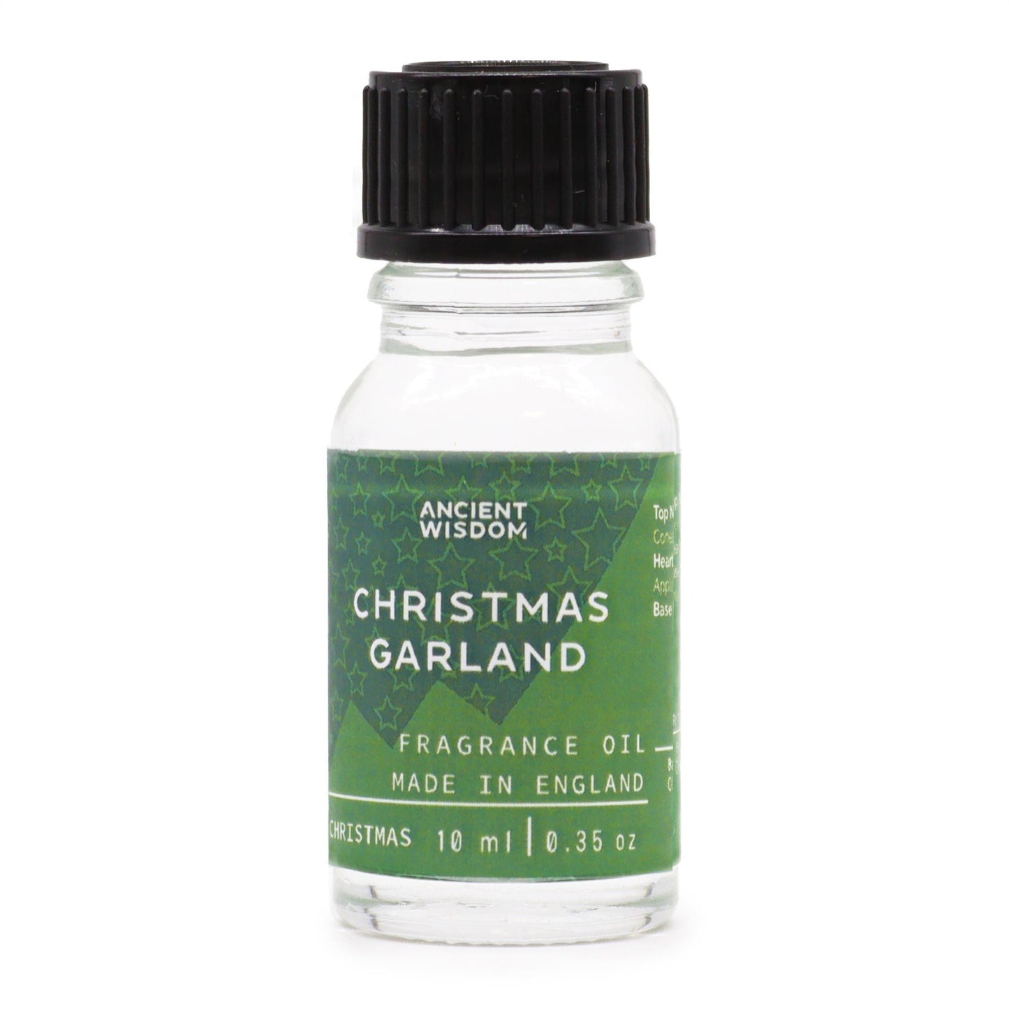 Christmas Garland Fragrance Oil 10ml – Festive Pine & Cassis Scent