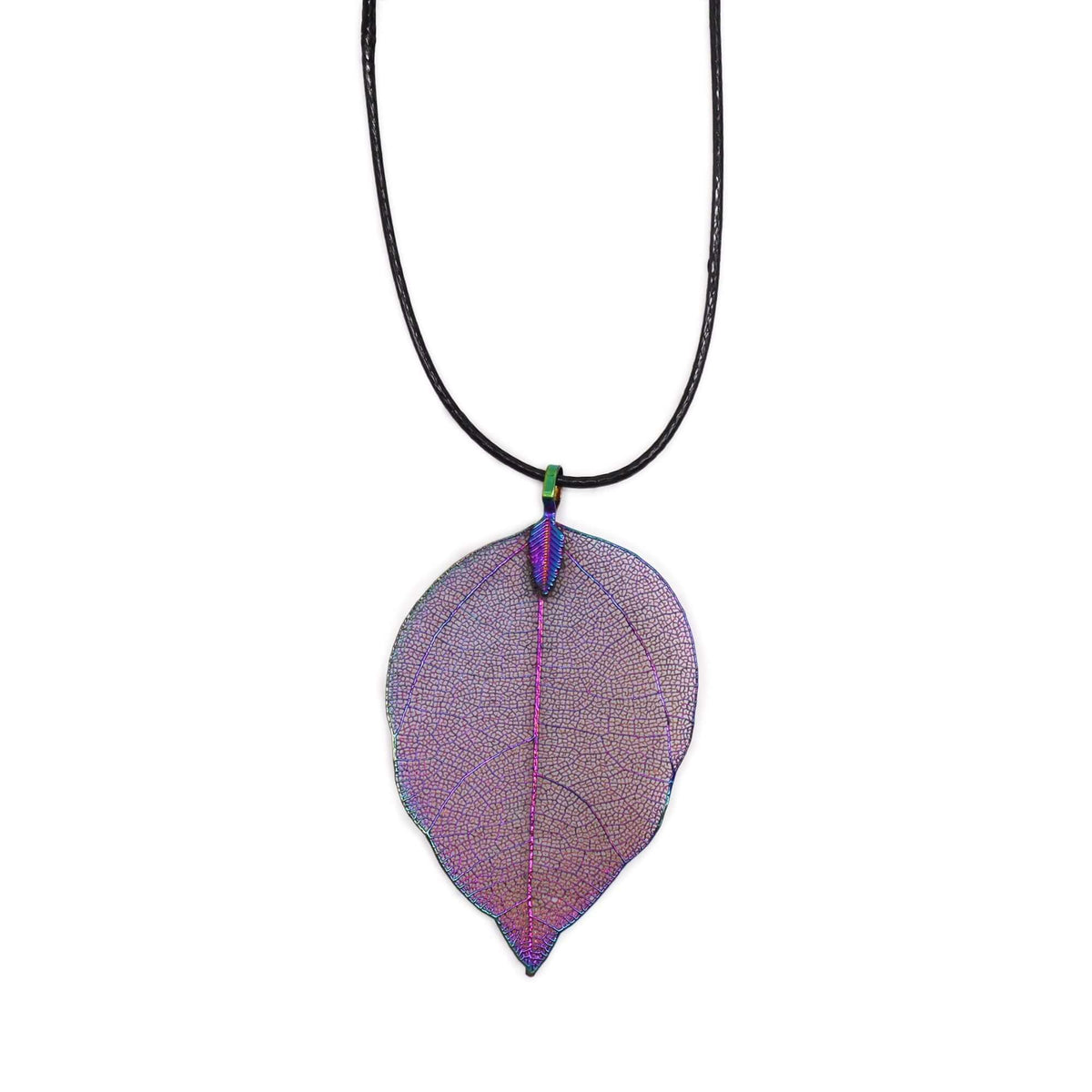 Bravery Real Leaf Necklace Multicoloured