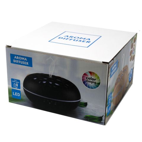 Oslo Atomiser - Pebble - USB - Colour Change - Timer, a stylish aroma diffuser with LED lights and timer functionality.
