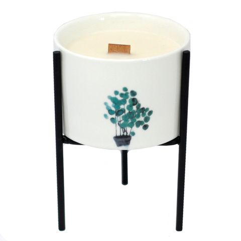 Elevate your space with the Iron Botanical Candle Holder, combining rustic charm and elegant design for perfect décor.
