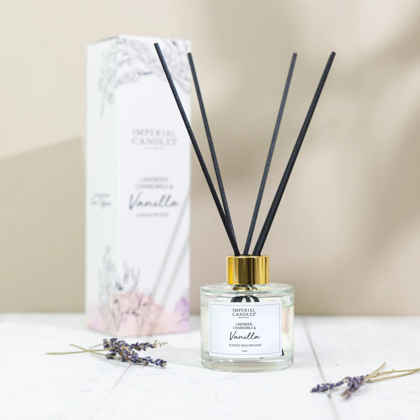 Imperial Candles Lavender Chamomile & Vanilla Reed Diffuser 100ml