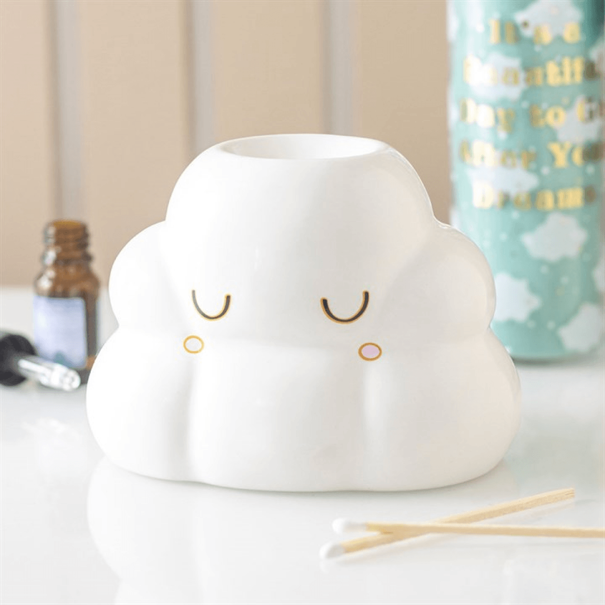 Cloud Shaped Wax & Oil Burner