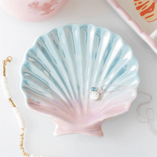 🐚 Iridescent Shell Trinket Dish