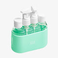 Flight-Mode Travel Set Refillable Travel Bottles & Case 3