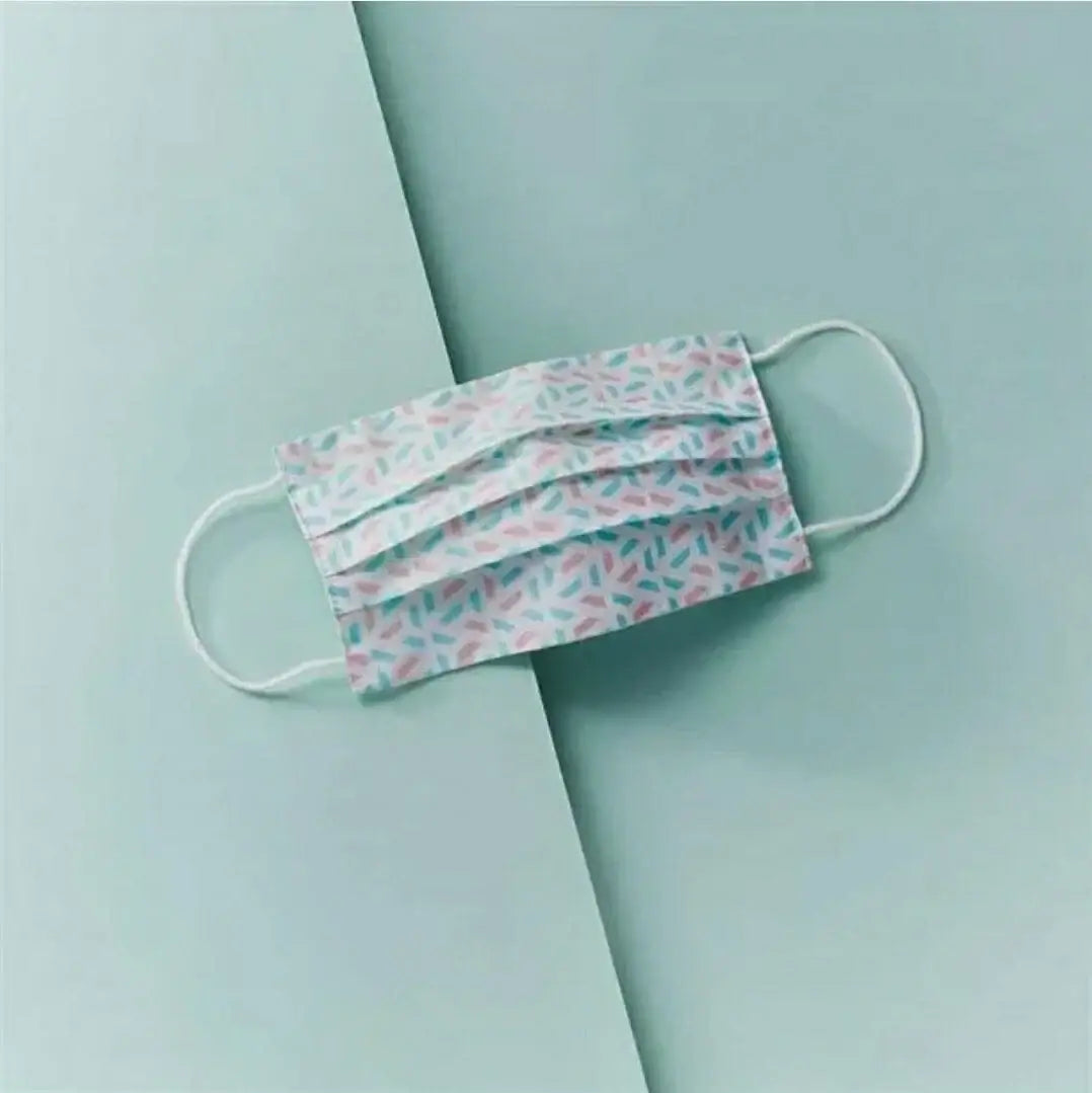 Avon Reusable Cotton Face Mask Choose Pink Butterfly or Geo Print