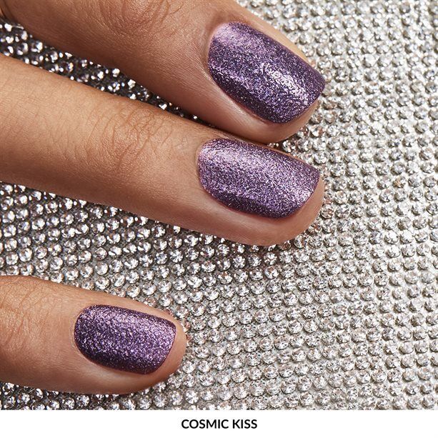AVON DREAM TO SHINE NAIL ENAMEL - Choose your Shade enhances nails with a stunning cosmic kiss finish for a glamorous look.