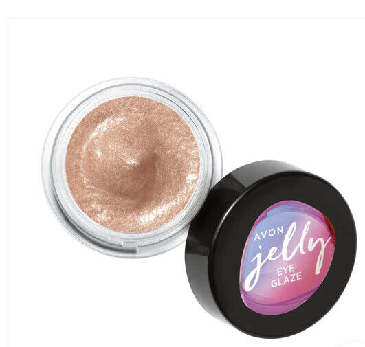 AVON JELLY EYE GLAZE EYE SHADOW NUDE DEW 5G NEW/DISCONTINUED offers a flawless, illuminating eye gloss for vibrant looks.
