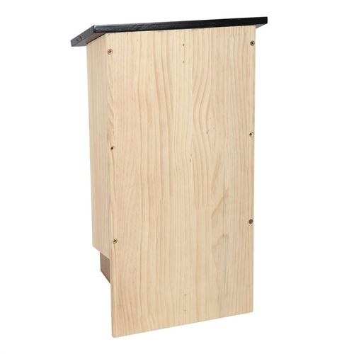 NatureNest Wooden Bat House provides a safe haven for bats to thrive in your garden, promoting natural pest control.