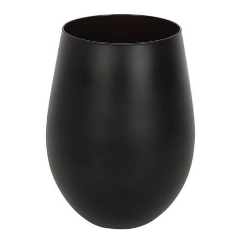 Celebrate with the Trying to Feel Alive Stemless Wine Glass, featuring a playful skeleton design in black and gold.