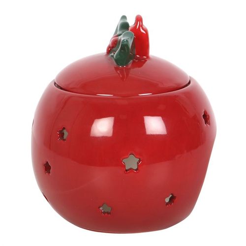 Red Bauble Oil Burner adds festive charm, creating a warm, cosy atmosphere with your favourite seasonal scents.